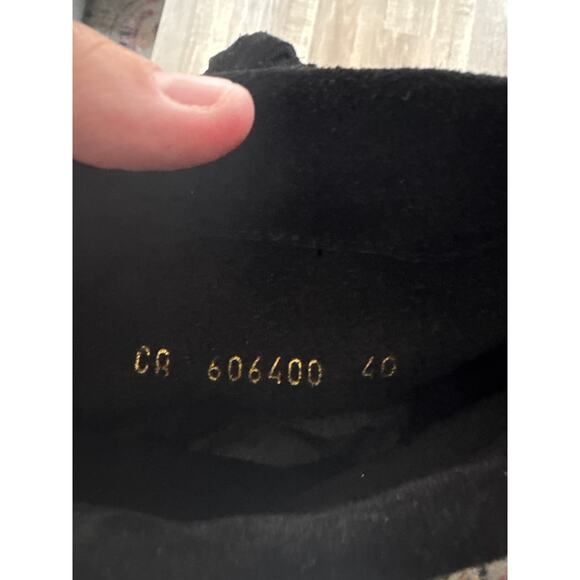 Women's Saint Laurent Laura 50 Fringe Black Leather Boot size 40 Designer Boho - Picture 5 of 7